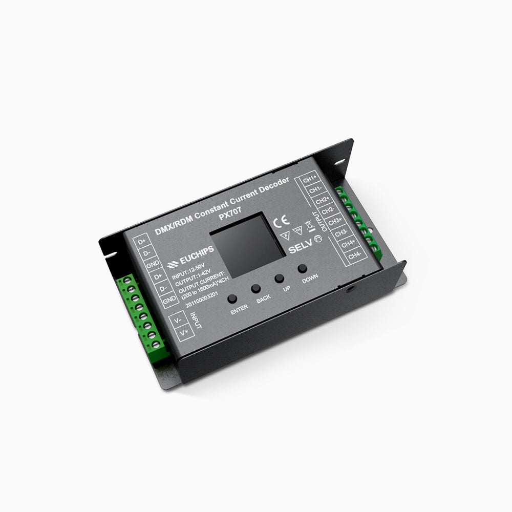 [H] DMX512 RGBW Decoder – PX707